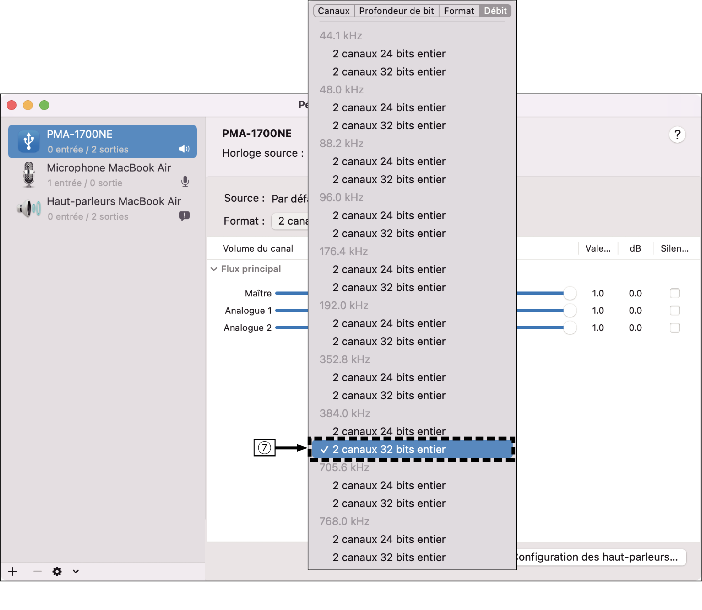 MacOS setting 2 PMA1700NE